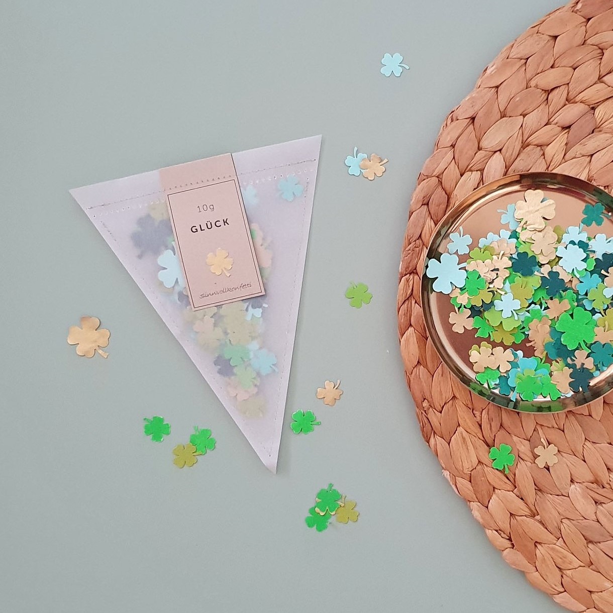 Konfetti 10g Glück von Geschenkreich Werkheim Uster