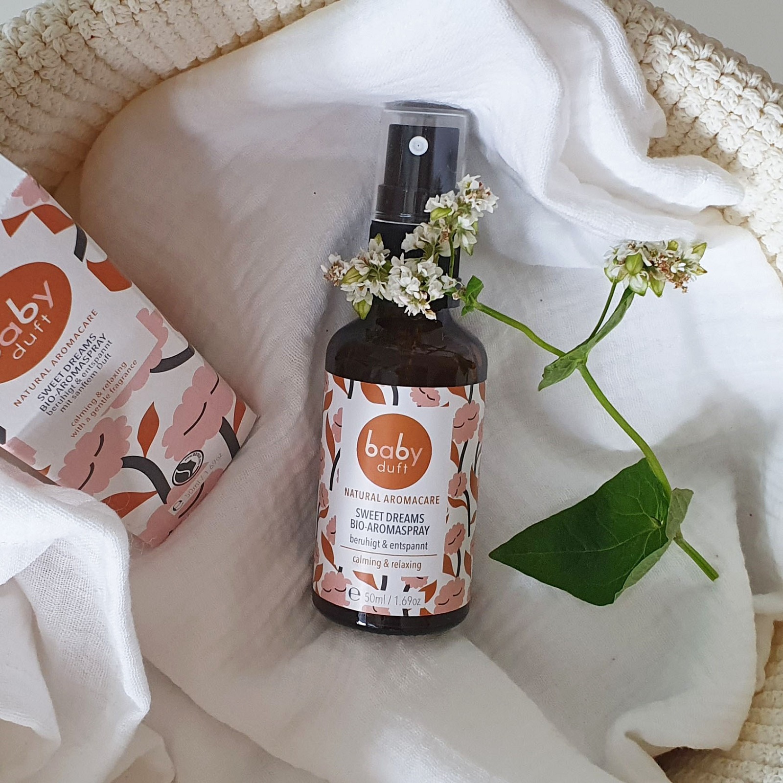 Babyduft Bio Aromaspray für Baby Sweet Dreams